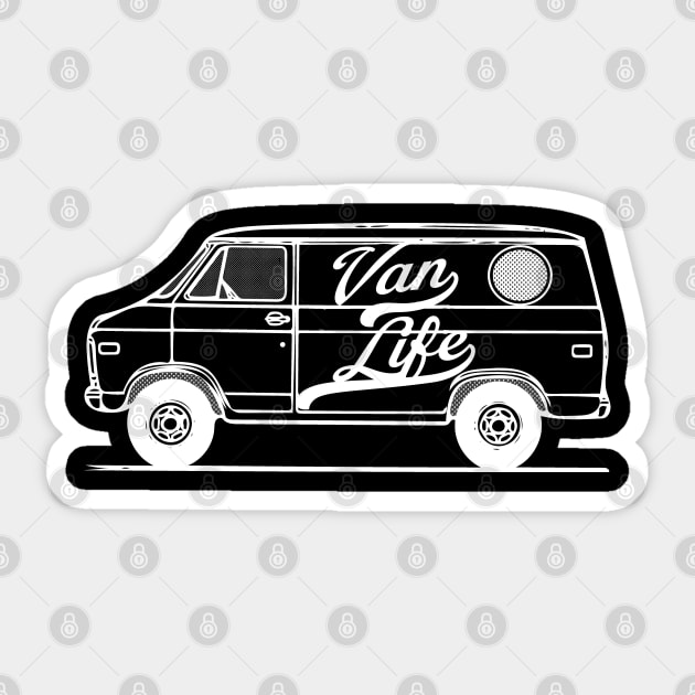 Van Life Sticker by Doc Multiverse Designs